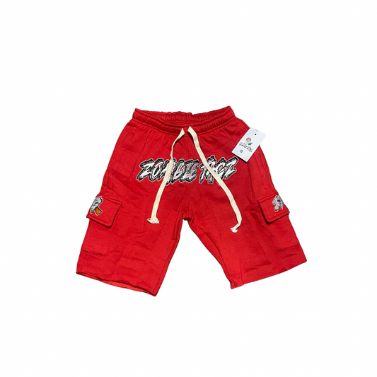 (Zombie Shorts Red)