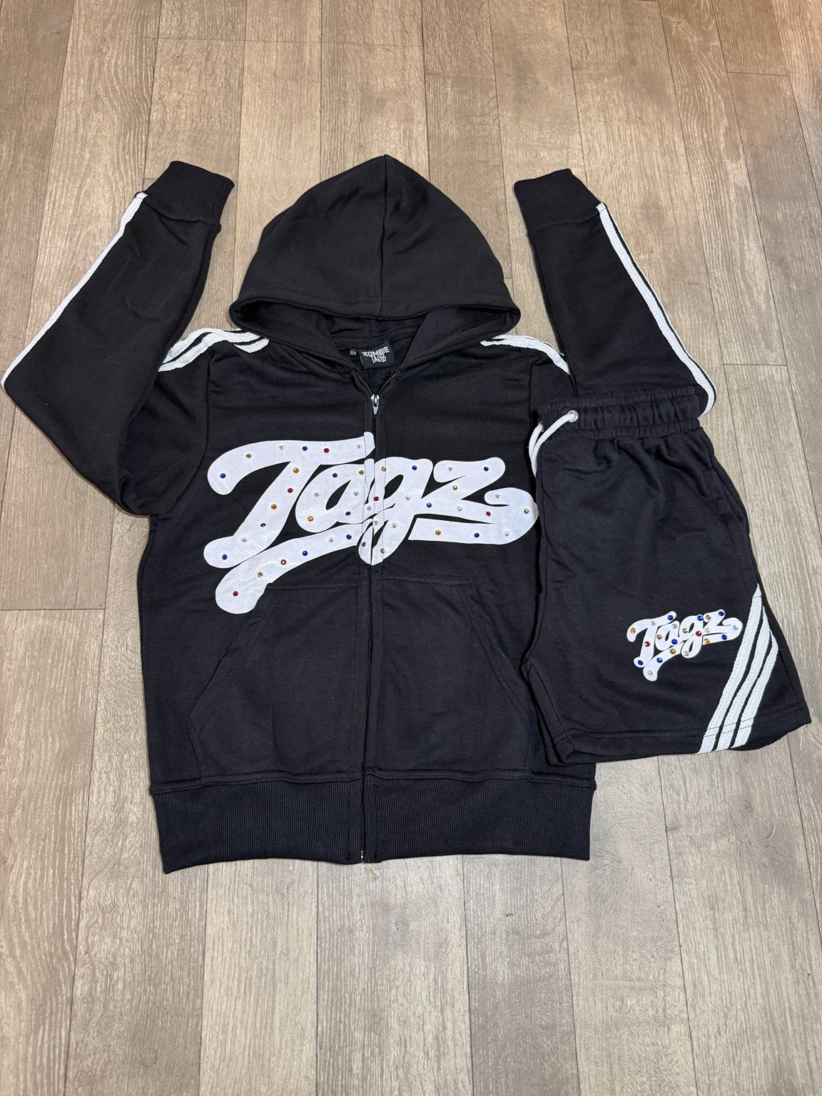 “Black Tagz Short Set”