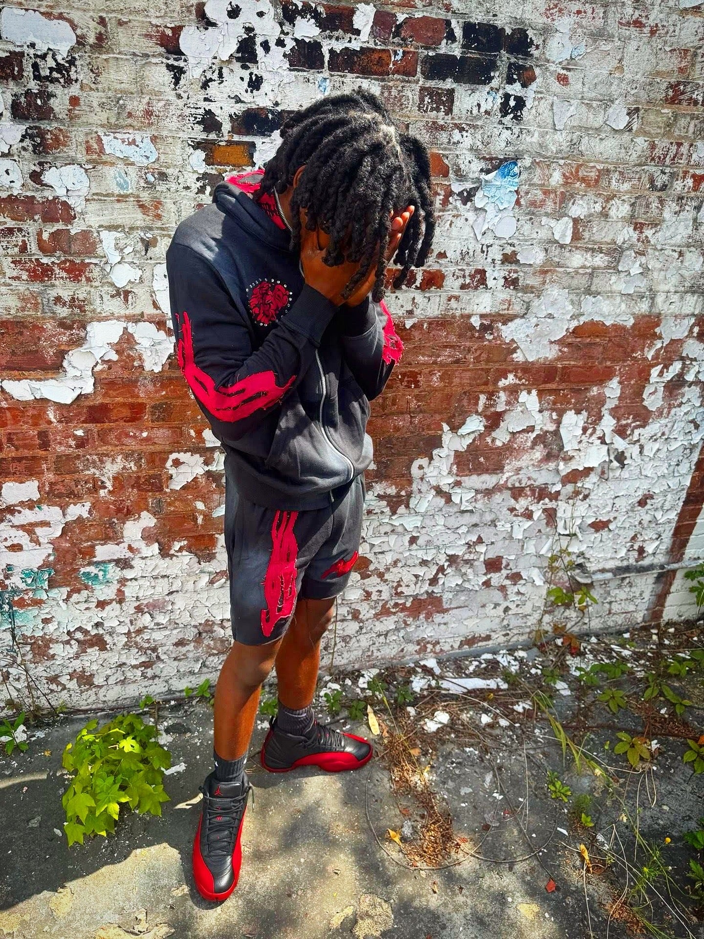 Black/Red Zombie Inferno Set