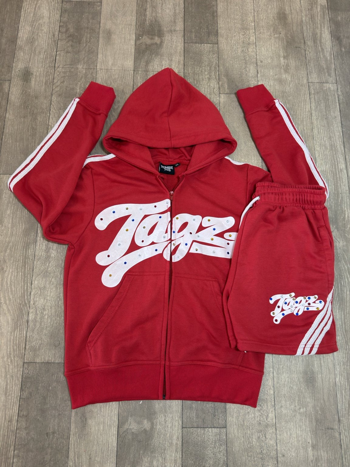 “Red Tagz Short Set”