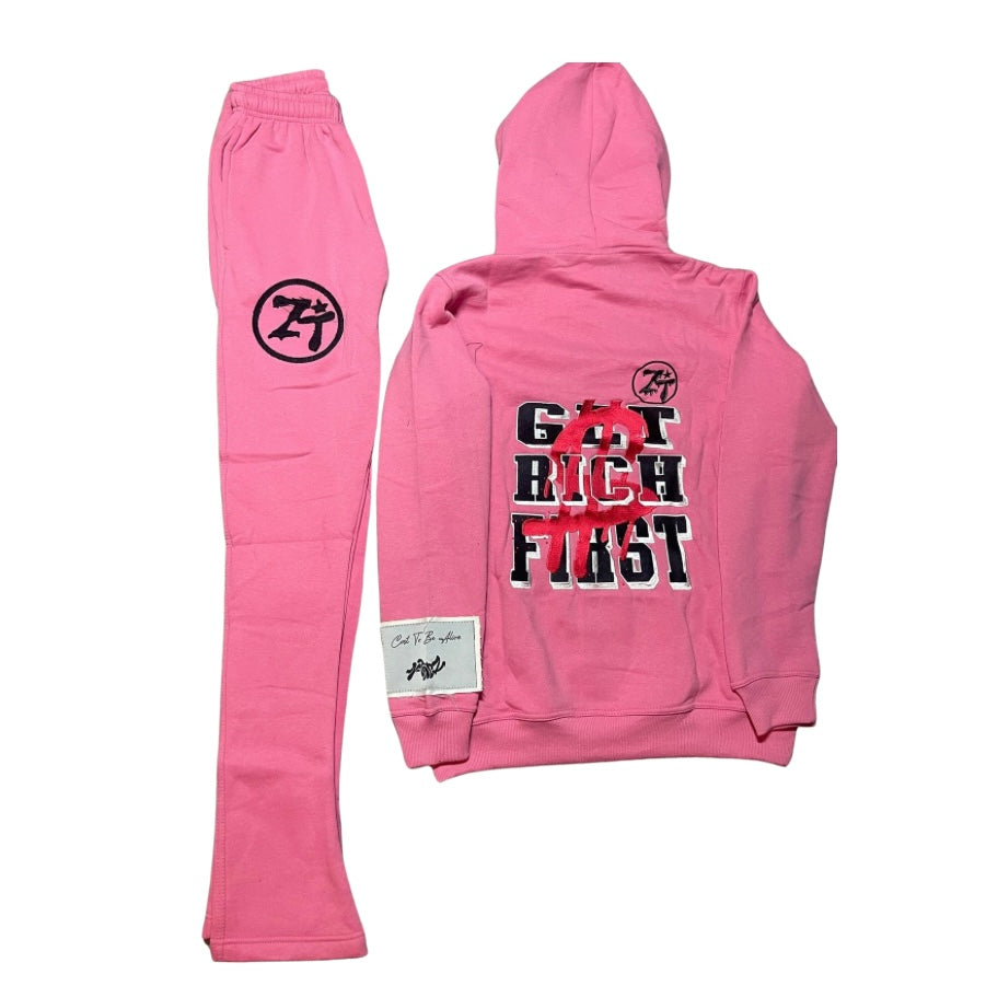 (Pink Zombie Hoodie)