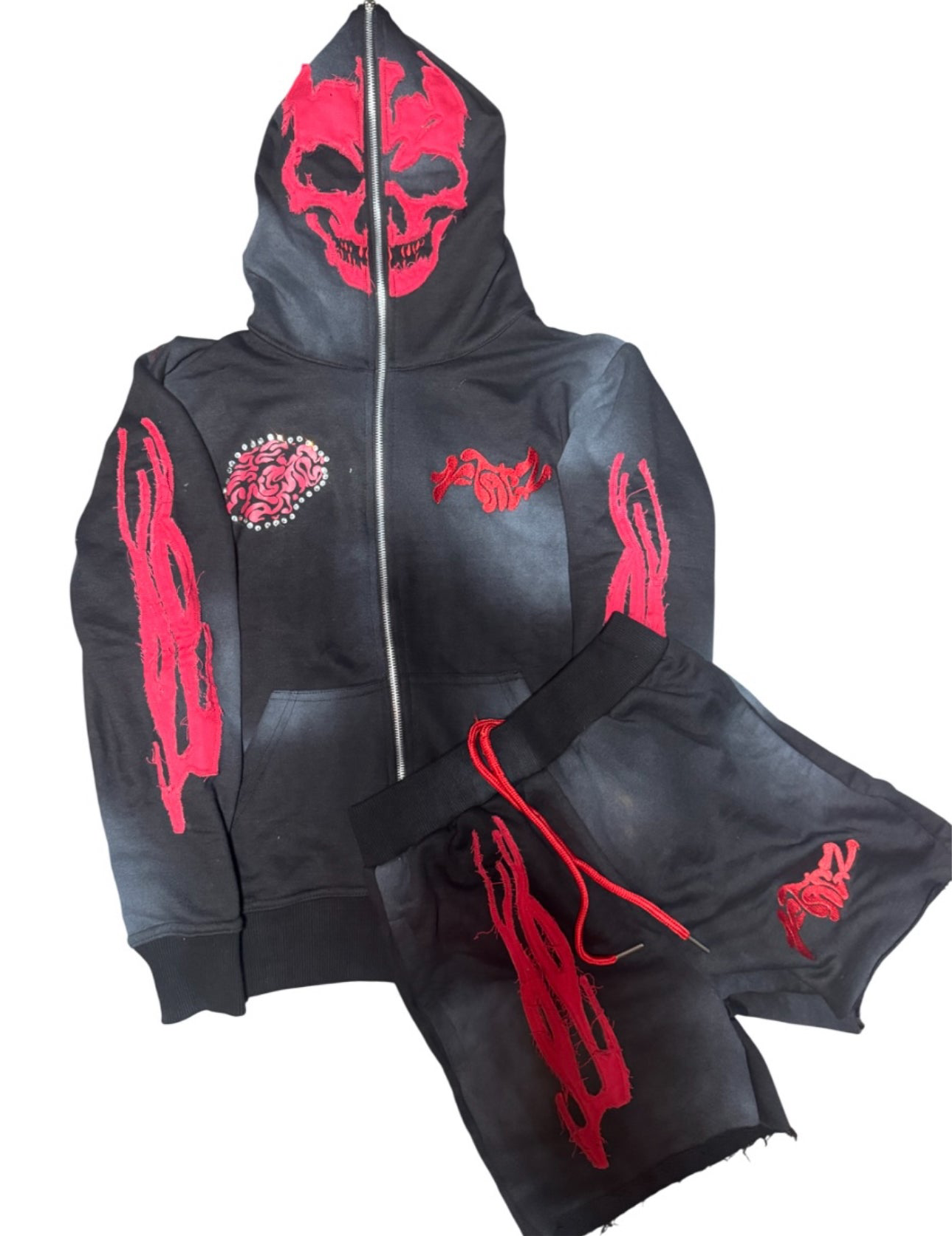 Black/Red Zombie Inferno Set