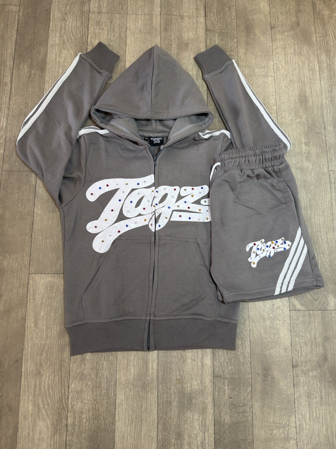 “Grey Tagz Short Set”