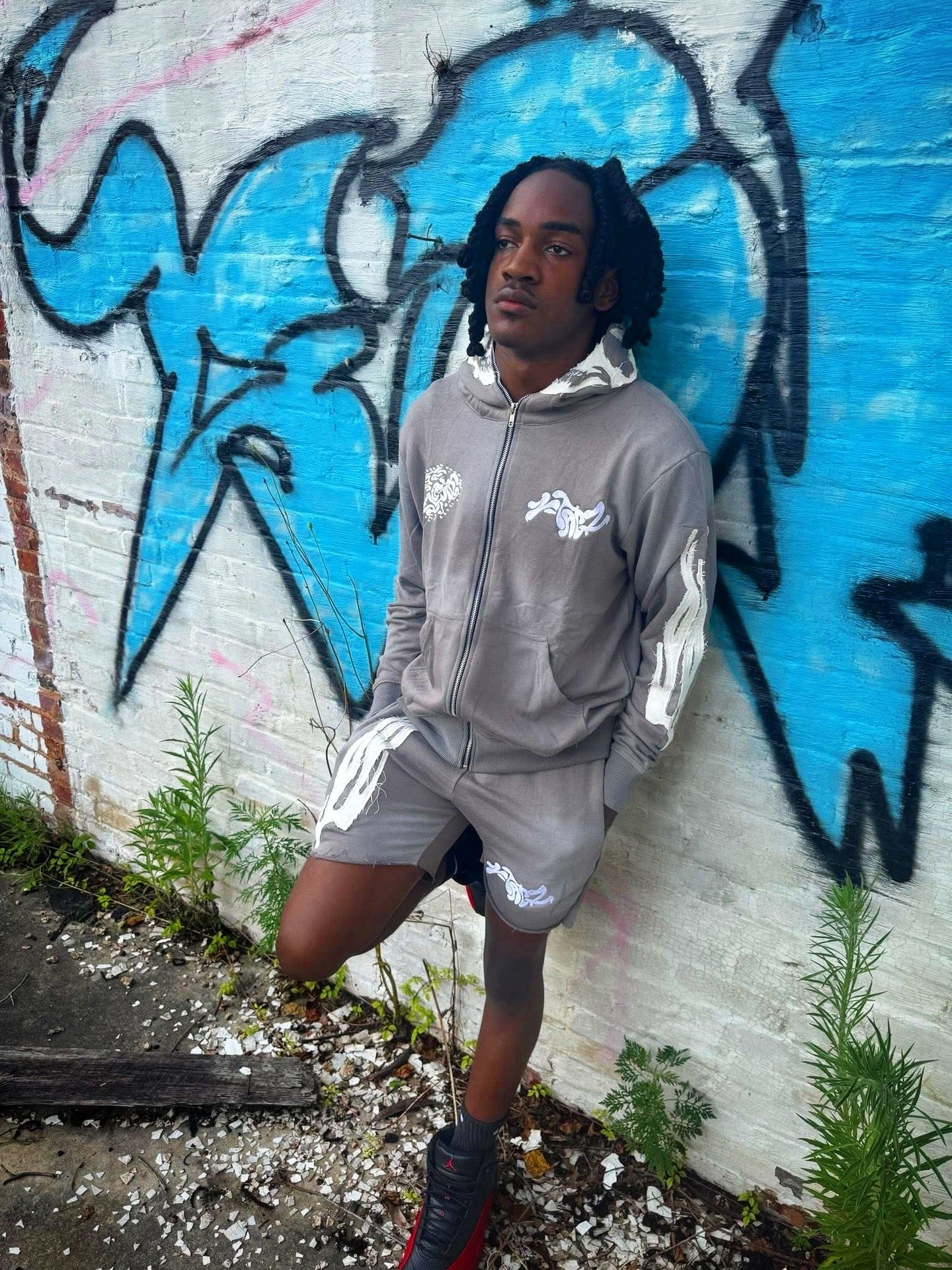 Grey Zombie Inferno Set