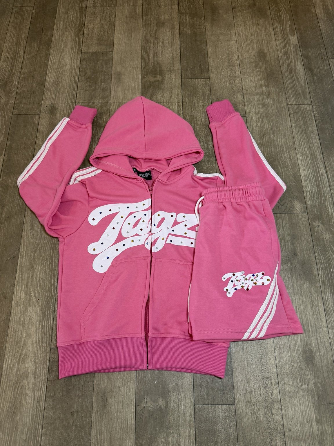 “Pink Tagz Short Set”