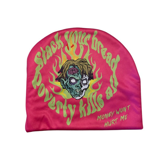 Pink Zombie Beanie